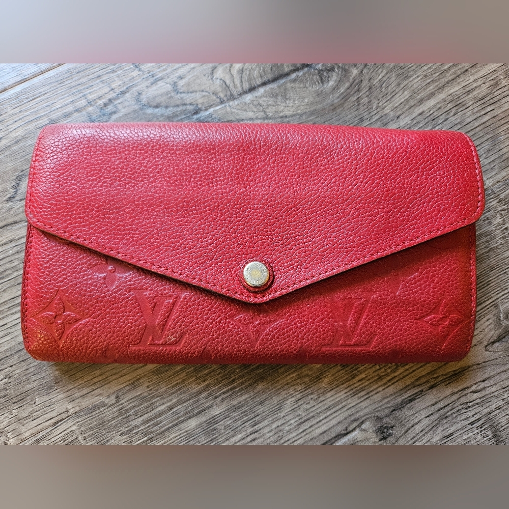 Louis Vuitton Scarlet Wallet